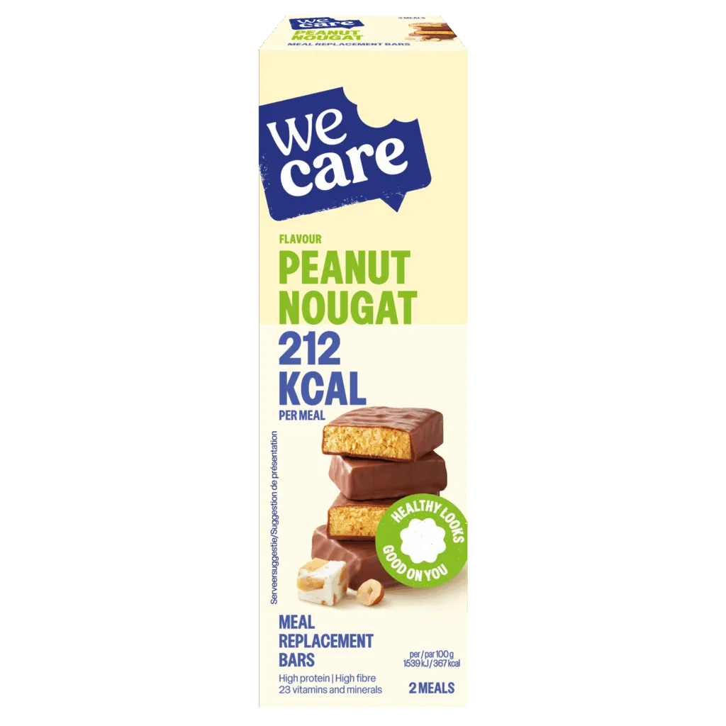 WeCare Bars peanut nougat (116 gr)