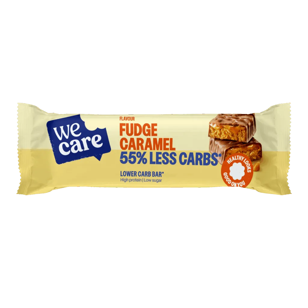 WeCare Bar fudge caramel (60 gr)