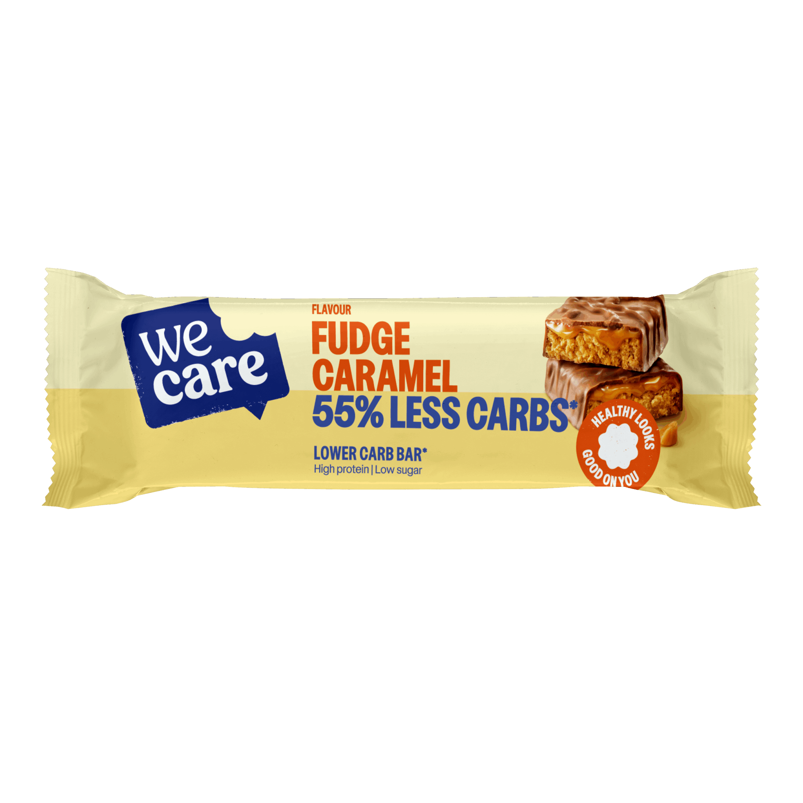 WeCare Bar fudge caramel (60 gr)
