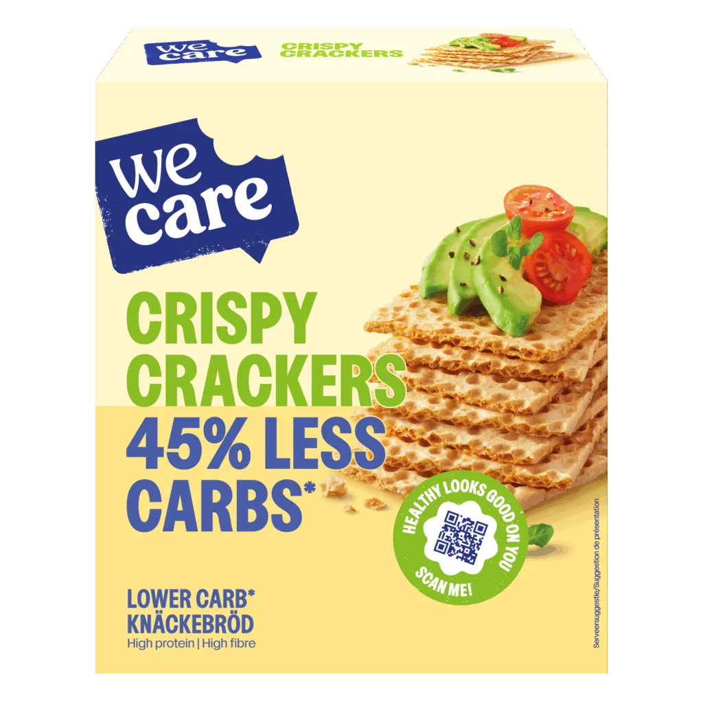 WeCare Crispy crackers (100 gr)