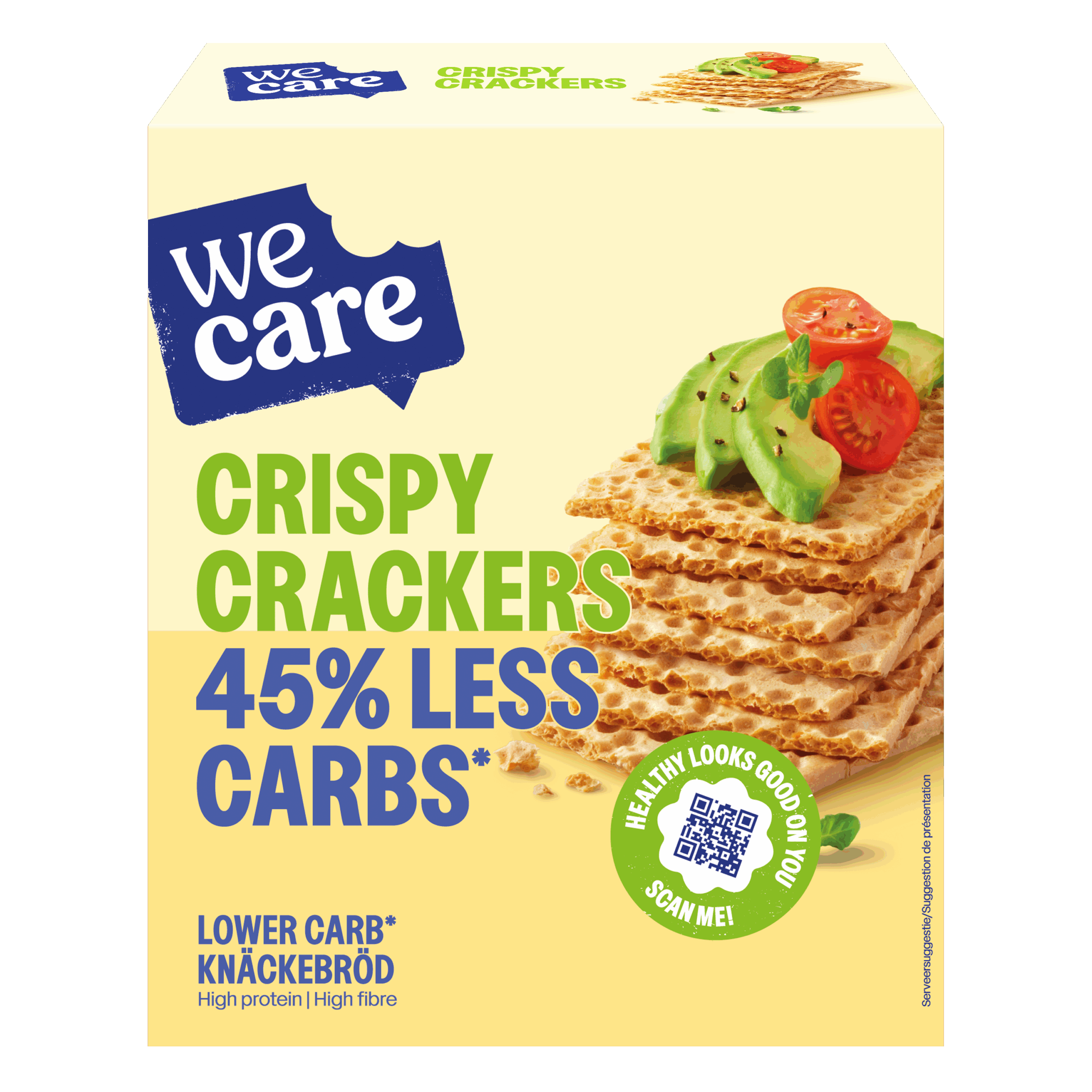 WeCare Crispy crackers (100 gr)