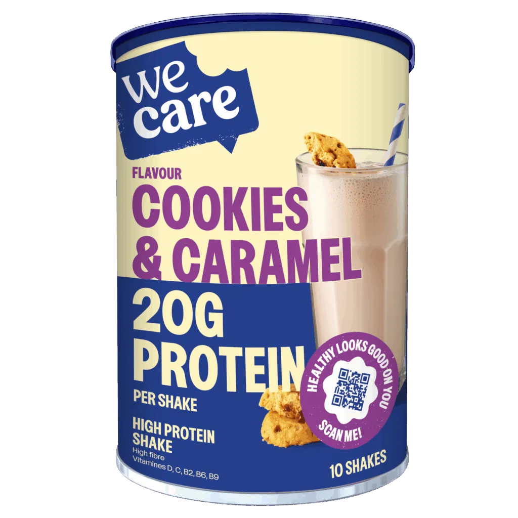 WeCare Shake cookies & caramel (340 gr)
