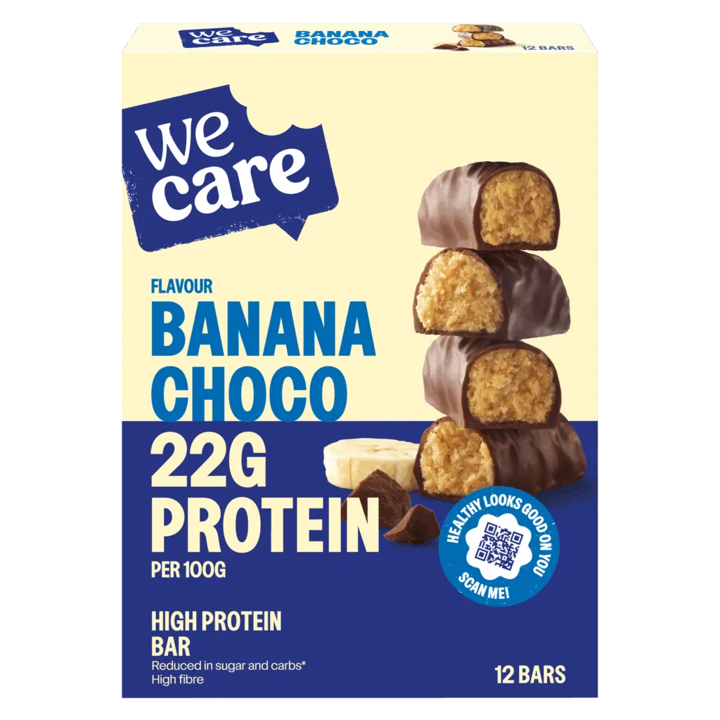 WeCare Bars choco banana (12 stuks)