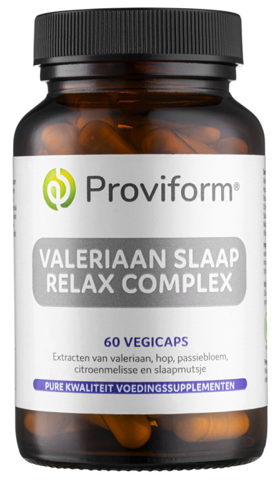 Proviform Valeriaan Slaap Relax Complex (60 vega capsules)