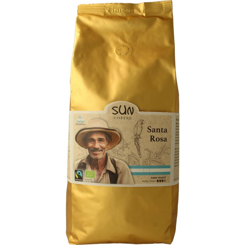 Sun Coffee Santa Rosa Bonen Dark Roast Bio (1000 gr)