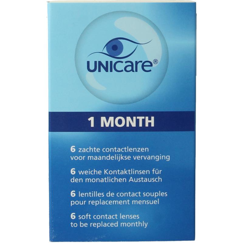 Unicare Maandlenzen Sterkte +2.25 (6 stuks)