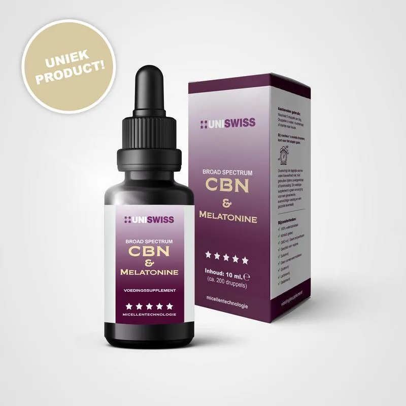 Uni Swiss Cbn Broad Spectrum & Melatonine (10 ml)