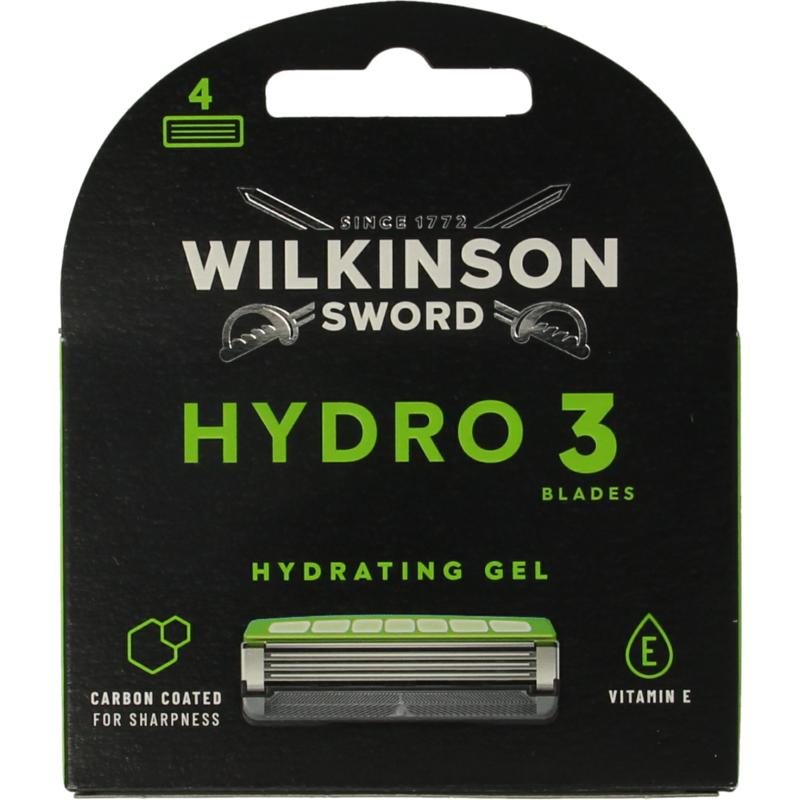 Wilkinson Hydro 3 Skin Protection Mesjes (4 stuks)