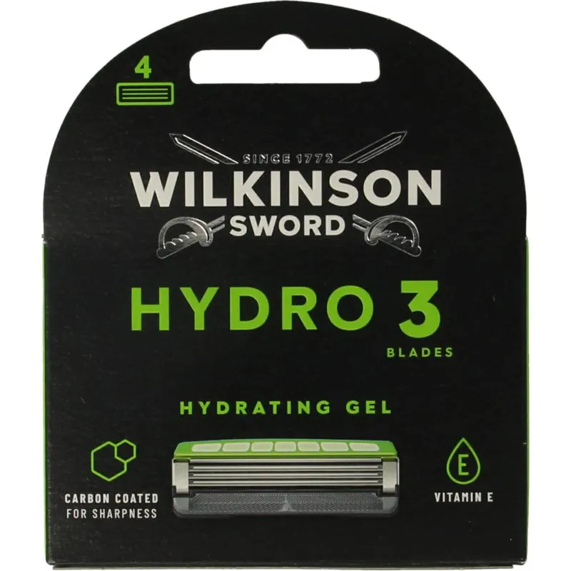 Wilkinson Hydro 3 Skin Protection Mesjes (4 stuks)