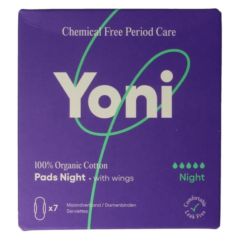 Yoni Maandverband Night (7 stuks)
