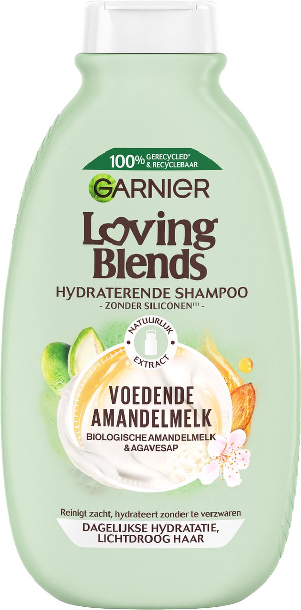 Garnier Loving Blends Shampoo Voedende Amandelmelk (300 ml)
