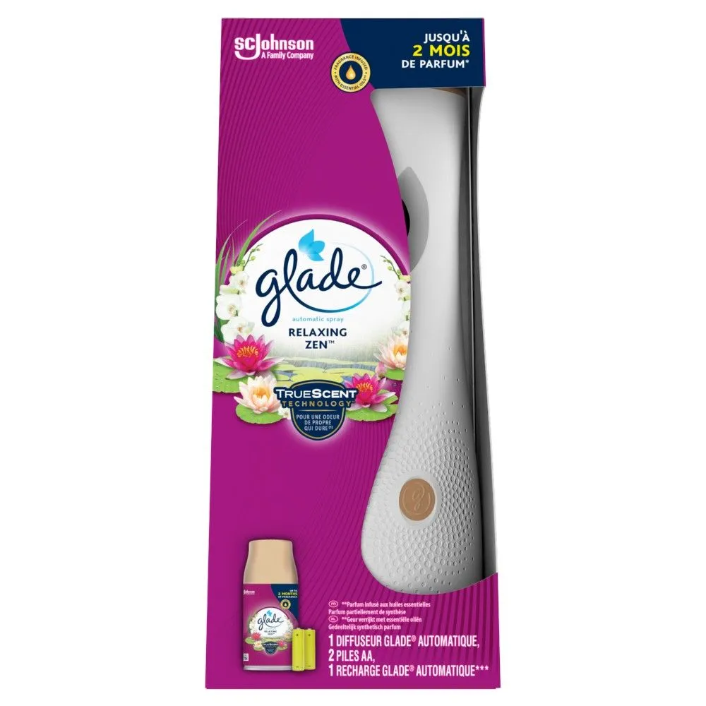 Glade Automatic Spray Houder Relaxing Zen (269 ml)