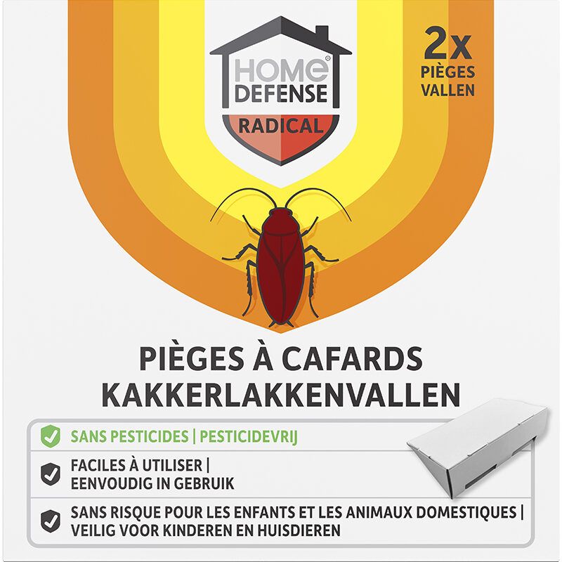 Home Defense Kakkerlakkenvallen (2 stuks)