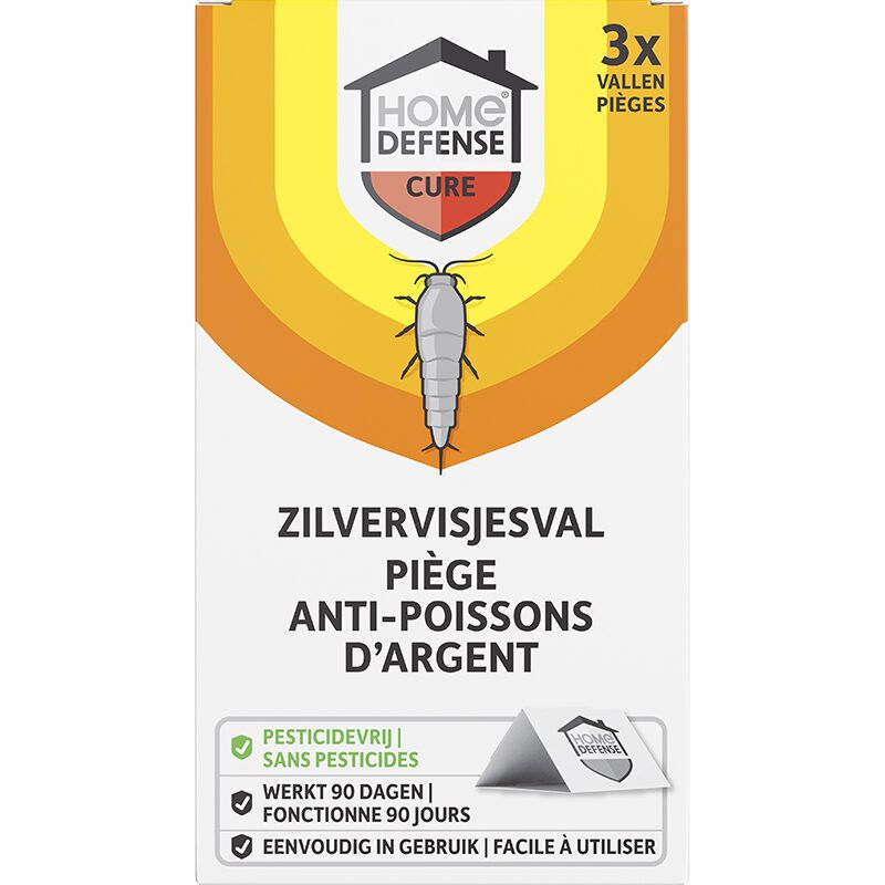 Home Defense Zilvervisjesval (3 stuks)