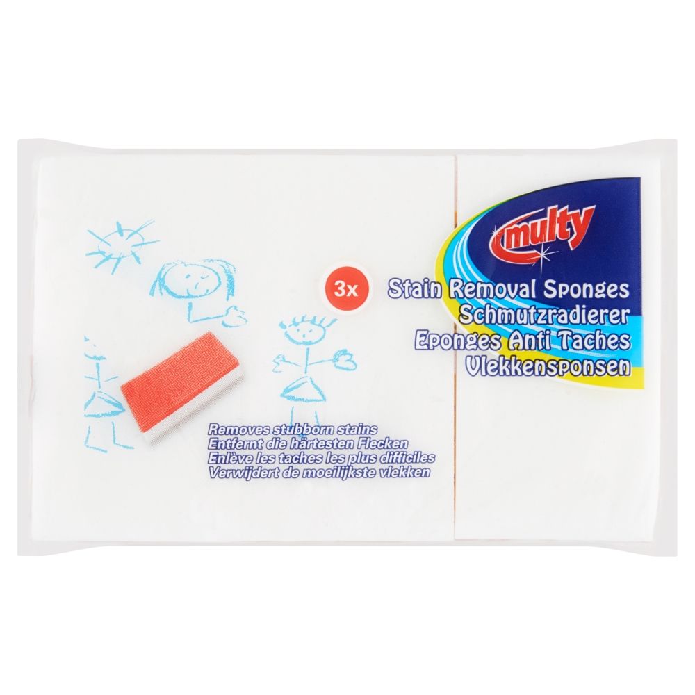 Multy Vlekkenspons (3 stuks)