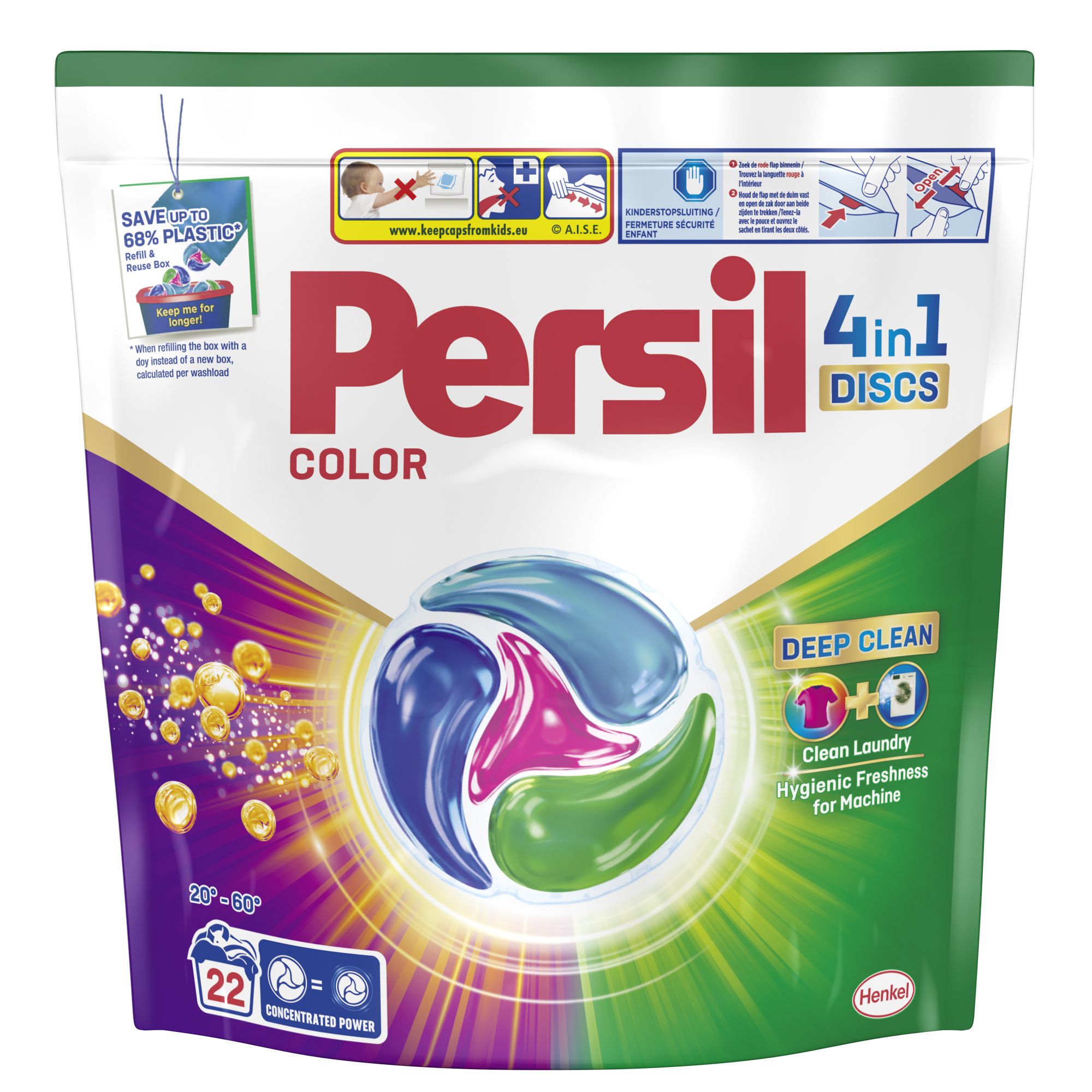 Persil Discs Universal Color 22 Wasbeurten (363 gr)