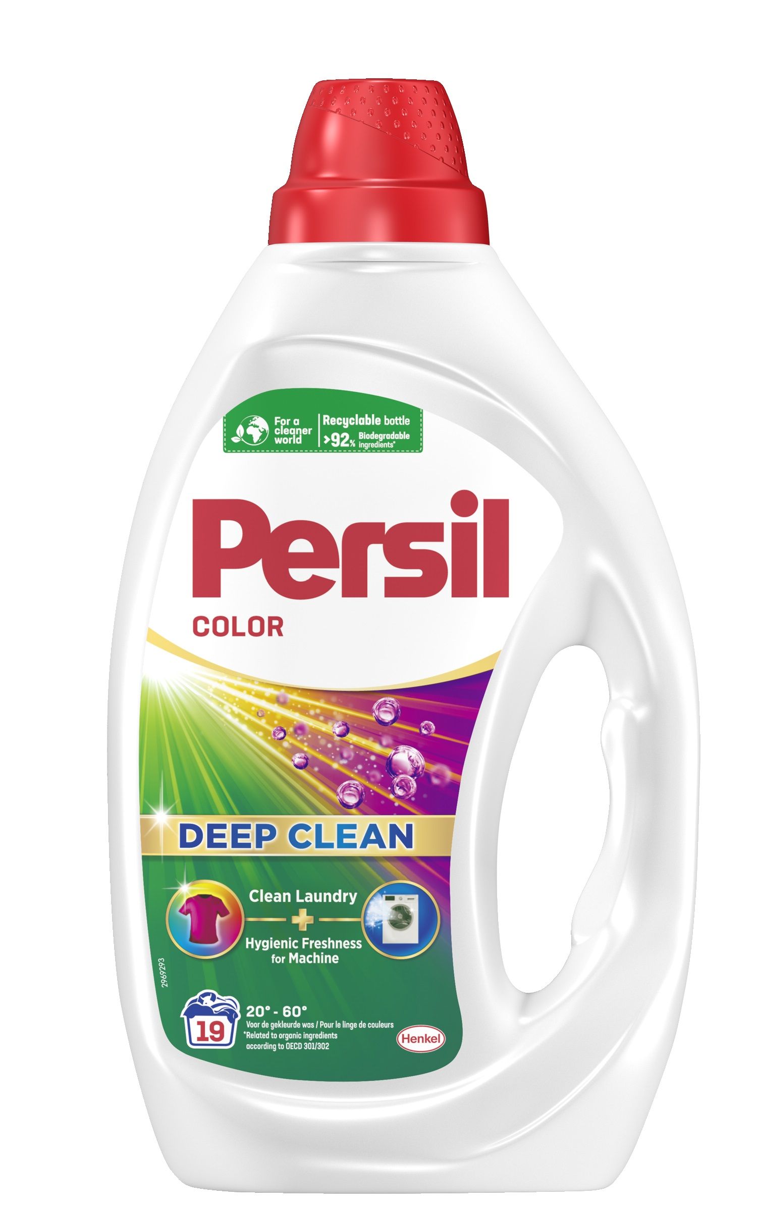 Persil Wasmiddel Gel Color 19 Wasbeurten (855 ml)