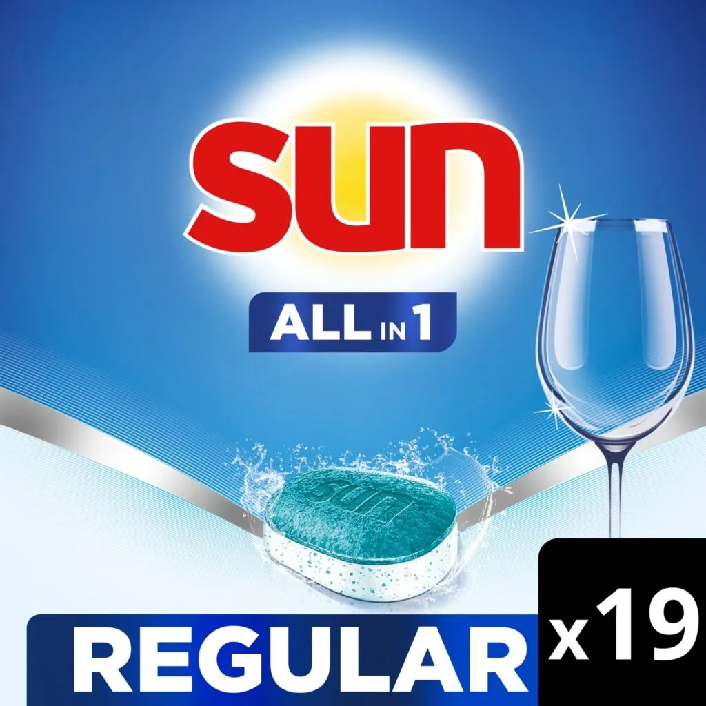 Sun Vaatwastabletten All-In-1 Normaal (19 tabletten)