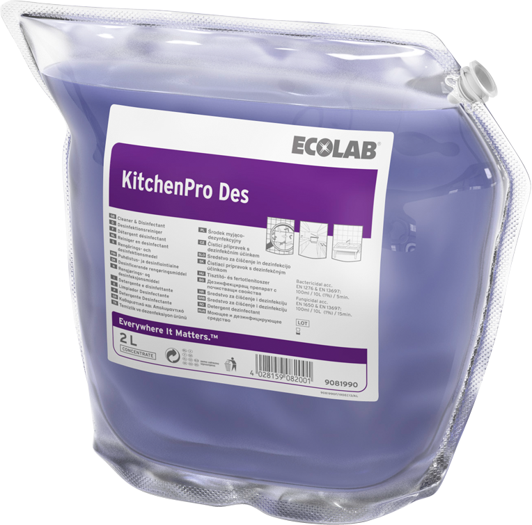 Ecolab Keukenhygiëne Kitchenpro Des (2000 ml)
