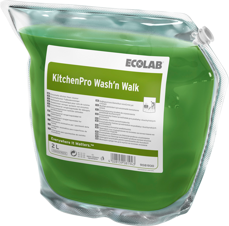 Ecolab Keukenhygiëne Kitchenpro Wash'N Walk (2000 ml)