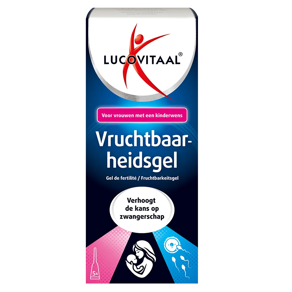 Lucovitaal vruchtbaarheidsgel (5 x 5 ml)