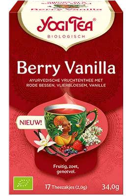 Yogi Tea Berry Vanilla bio (17 stuks)