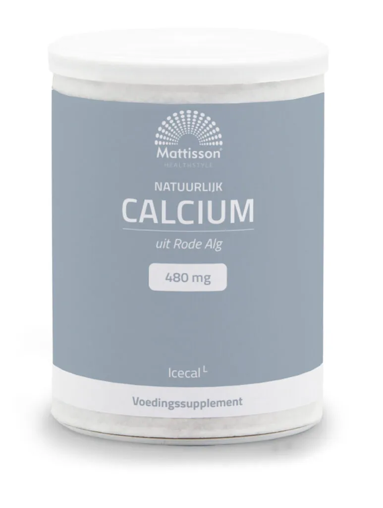 Mattisson Natuurlijk Calcium Icecal 480 mg (150 gr)
