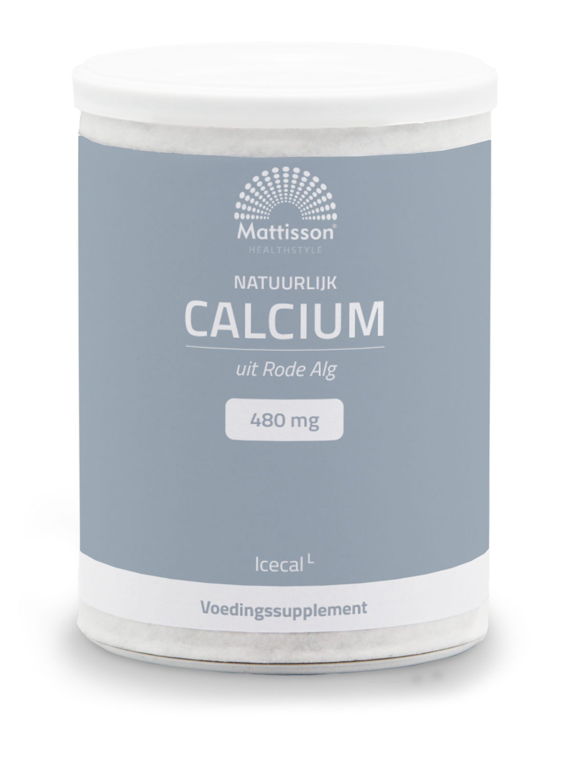 Mattisson Natuurlijk Calcium Icecal 480 mg (150 gr)