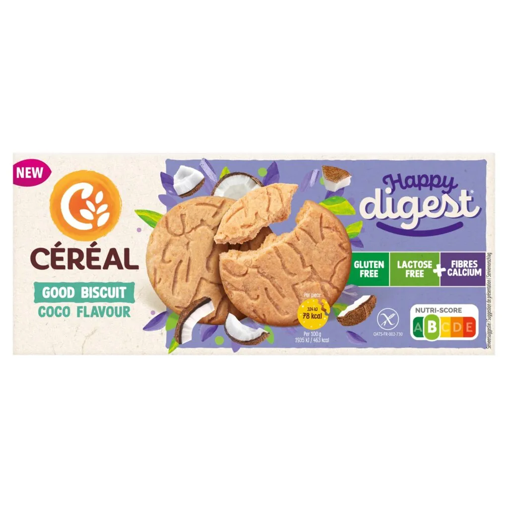 Céréal Happy Digest Good Biscuit Cocos (3 x 50 gr)