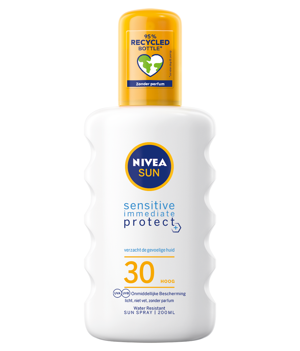 Nivea Sun Sensitive Soothing Zonnespray SPF30 (200 ml)