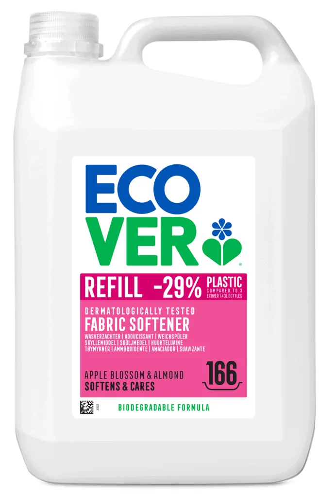 Ecover Wasverzachter Appel Navulling (5000 ml)