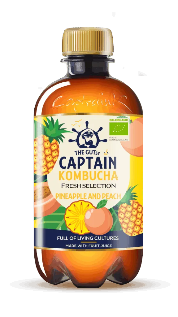 Captain Kombucha Pineapple Bio (400 ml)