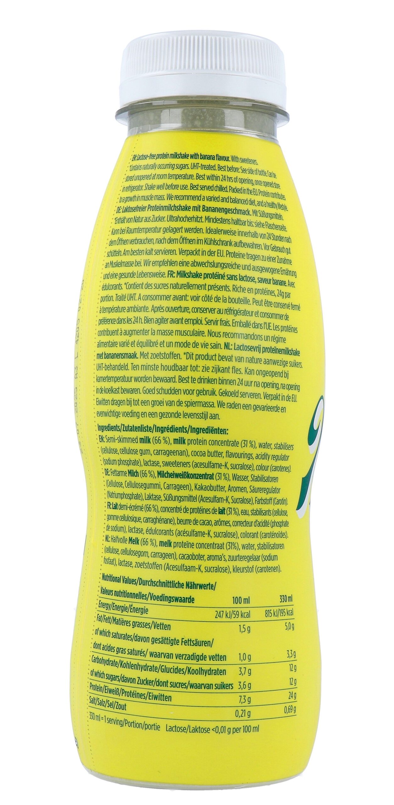 Barebells Milkshake Banaan (330 ml) - image 2