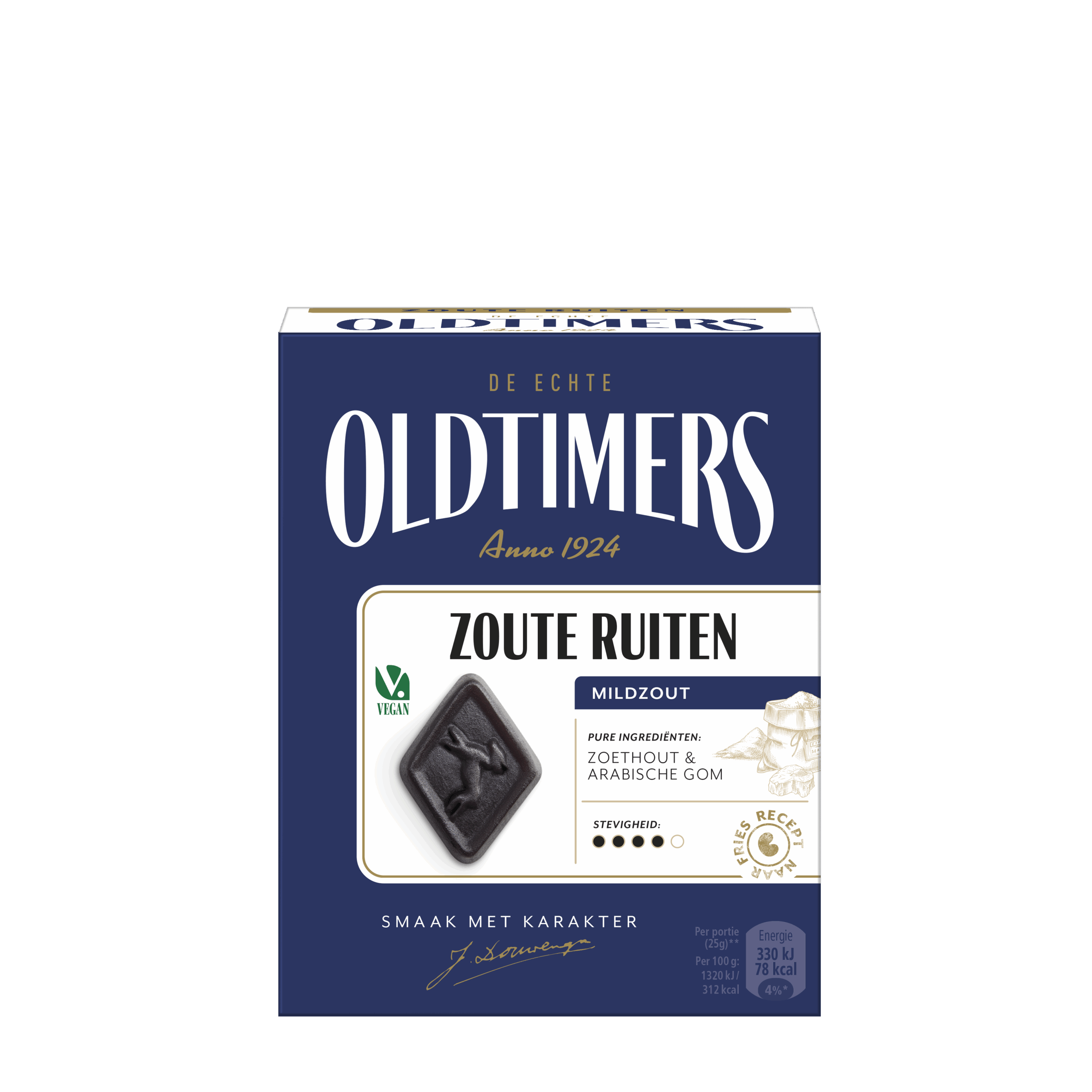 Oldtimers Ruitjesdrop (185 gram)