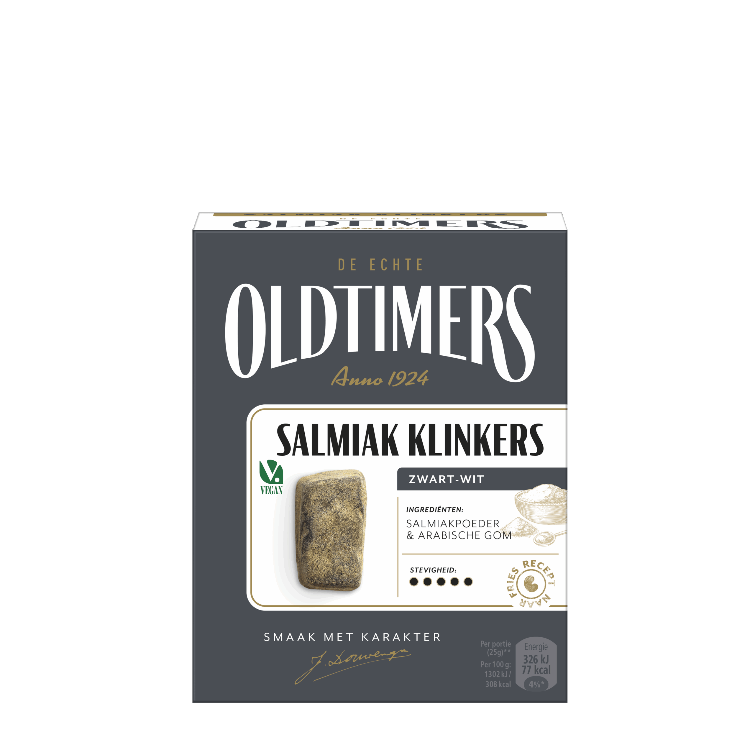 Oldtimers Salmiak Klinkers (185 gram)