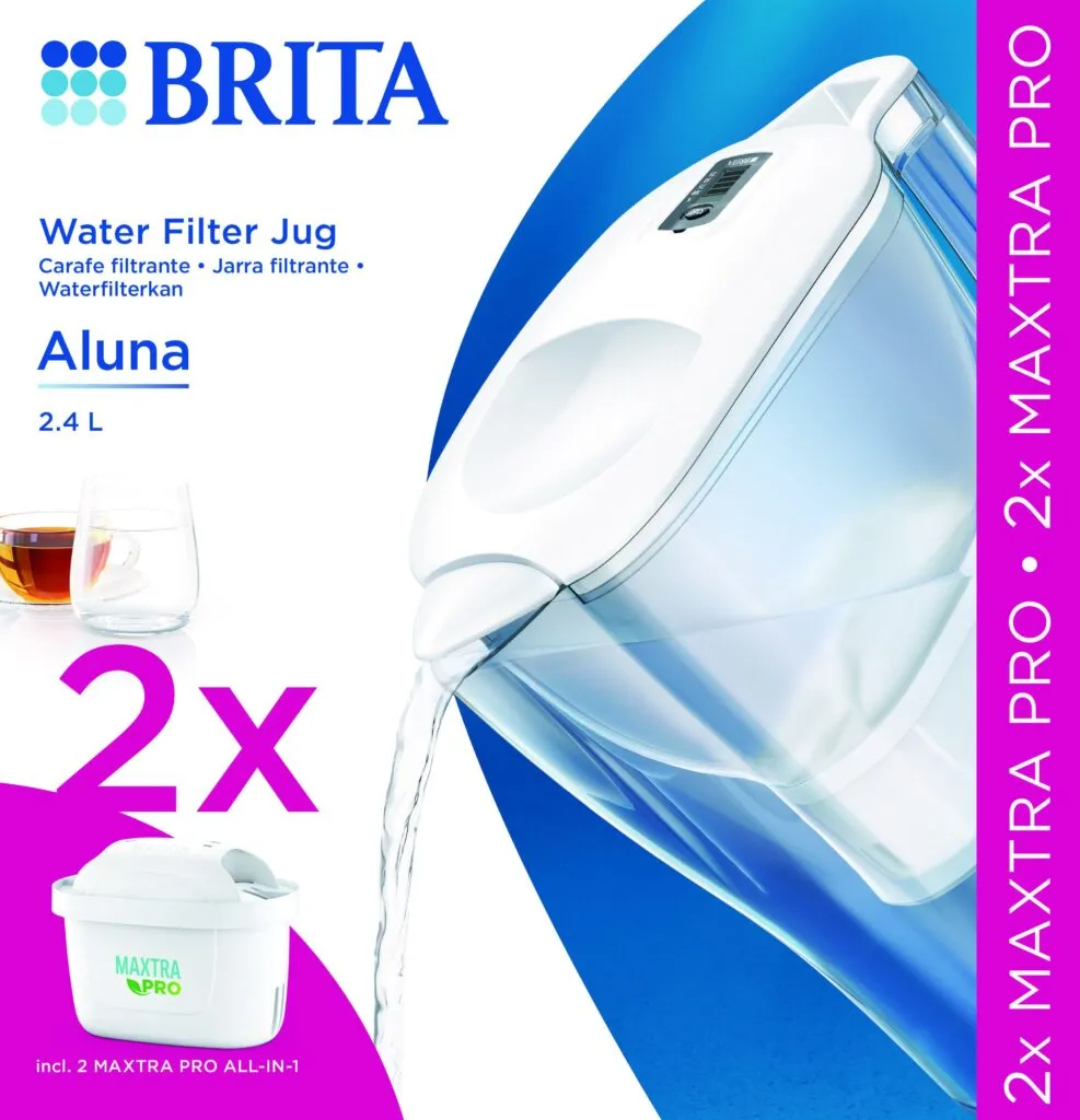 Brita Waterfilterbundel Aluna Cool White (1 stuk)