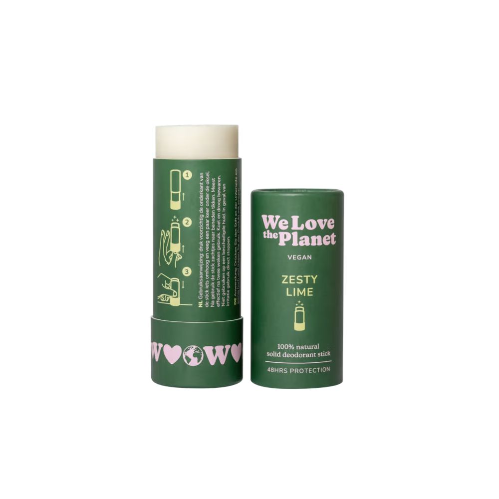 We Love The Planet Deodorant Stick - Zesty Lime (Vegan) (40 gr)