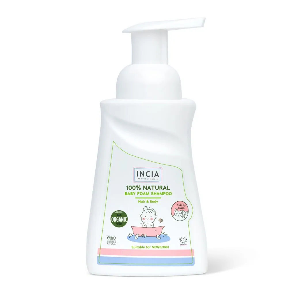 Incia Baby Care Schuim Shampoo (200 ml)