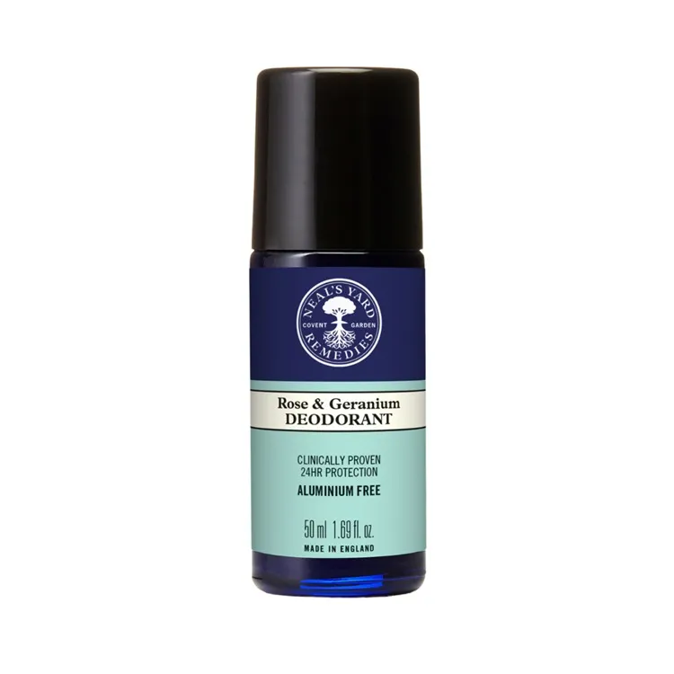 Neal's Yard Remedies Rose & Geranium Roll On Deodorant (50 ml)