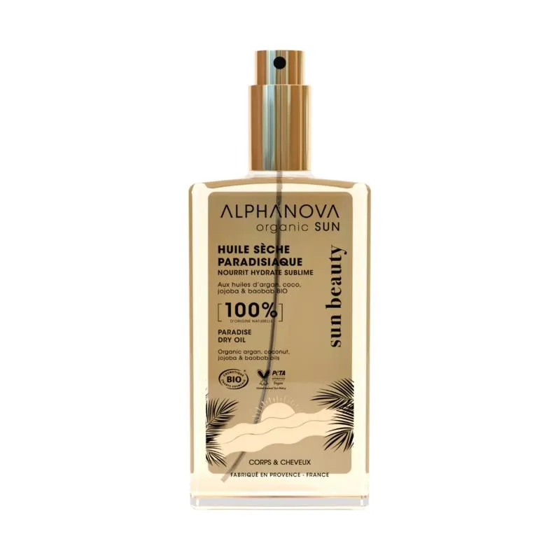 Alphanova Sun Sun Glittering Dry Oil Bio (100 ml)