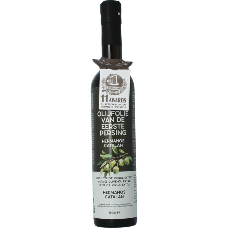 Amanprana Hermanos Catalan Olijfolie Extra Vierge Bio (500 ml)