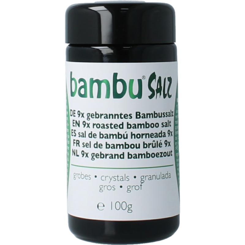 Bambu Salz Bamboezout Grof 9X Gebrand (100 gr)