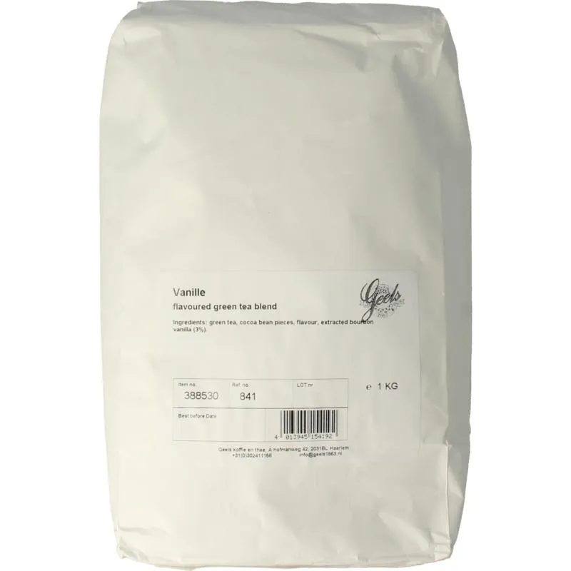 Geels Groene Thee Vanille (1000 gr)