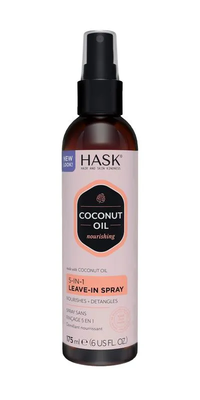 Hask Coconut Oil 5-In-1 Leave In Spray (175 ml)