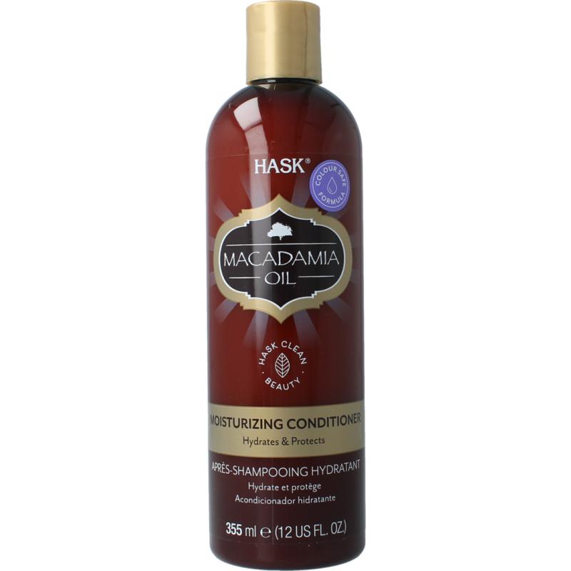 Hask Conditioner Moisuturizing Macadamia Oil (355 ml)