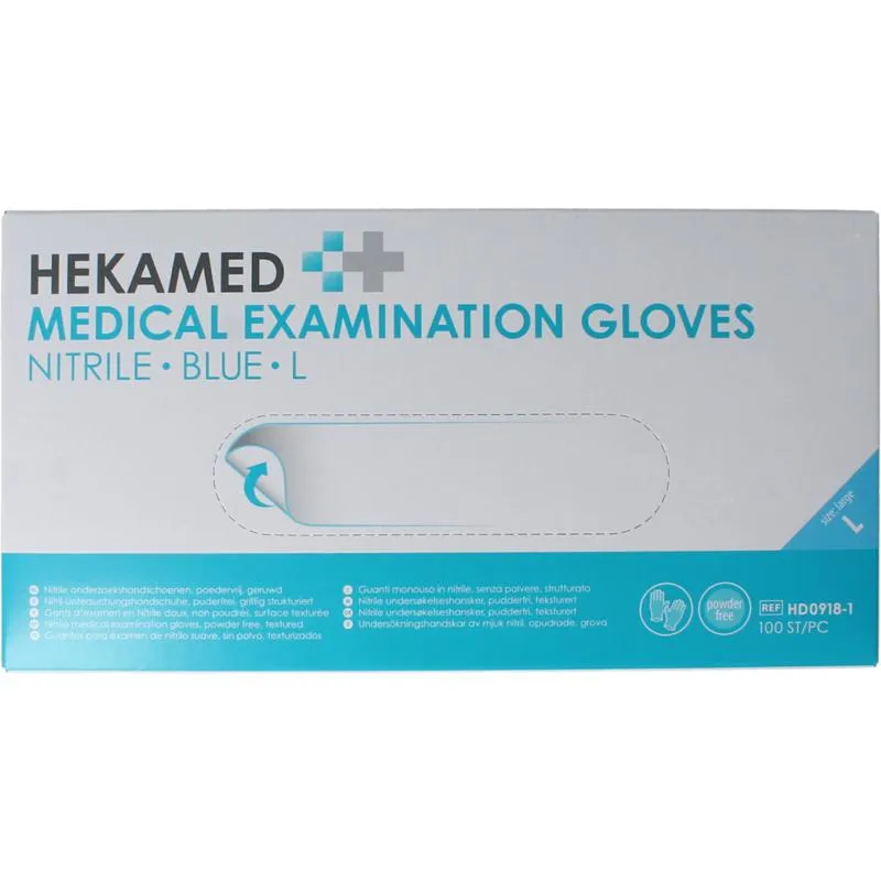 Heka Handschoenen Soft Nitrile L (100 stuks)