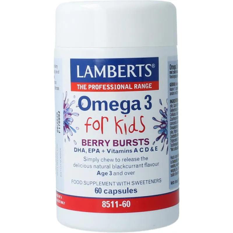 Lamberts Omega 3 For Kids (60 tabletten)