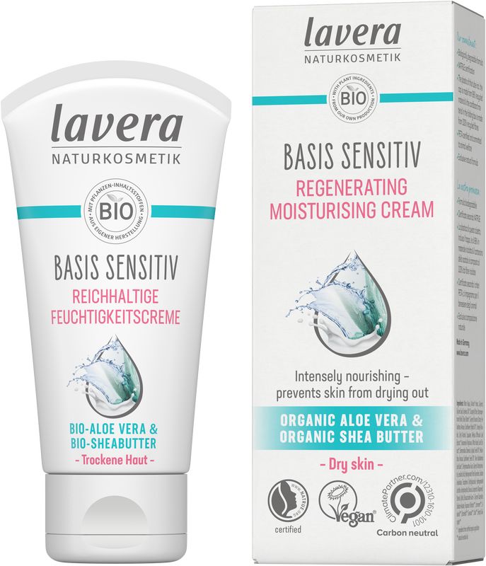 Lavera Basis Sensitiv Regenerat Moisturising Cream En-It (50 ml)