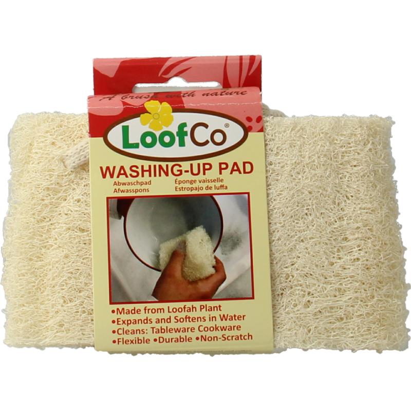 Loofco Afwas Spons Loofah Bio (1 stuk)