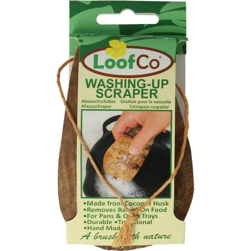 Loofco Afwasschraper Uit Kokos Bio (1 stuk)